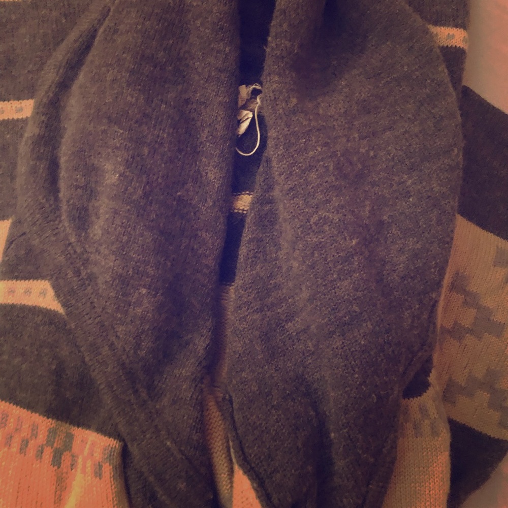 Cardigan winter sweater